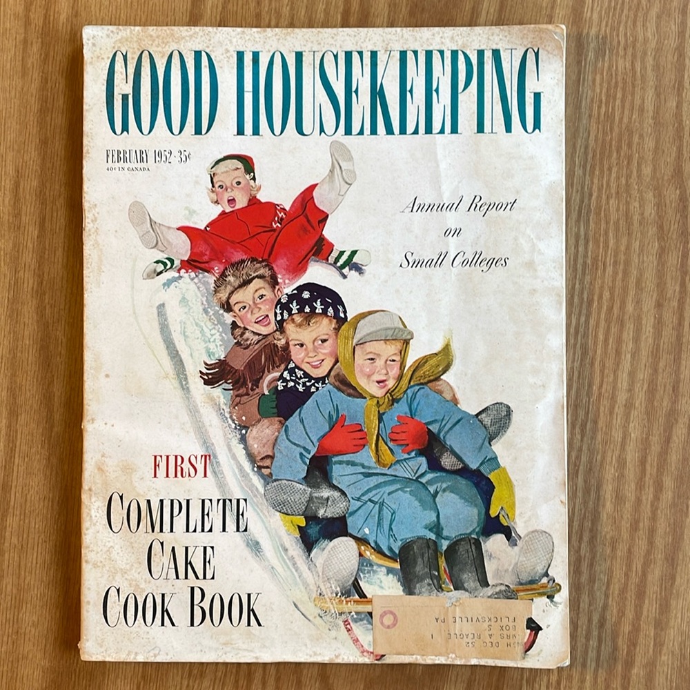 1952 Good Housekeeping Magazine, February